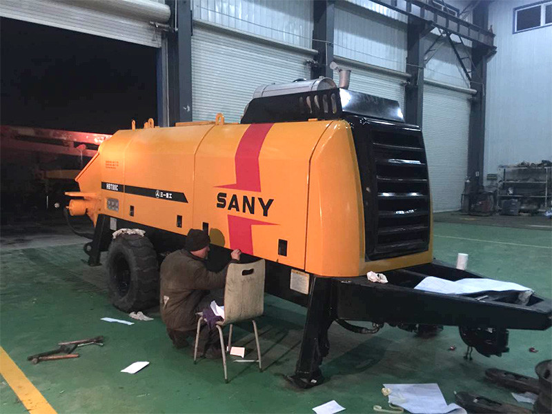 最新の会社の事例について フィリピンへの改装されたSANY具体的な静止したポンプ